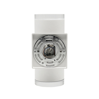 Cylindre Blanc Transparent Acrylique Diffuseur Extérieur Décoration Led Applique Murale Extérieure Applique Murale Led Murale Extérieure