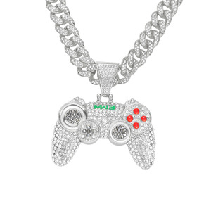 LEPAI Colliers Pendentifs Or et Argent Tendance, Colliers Hip Hop, Bijoux de Mode pour Hommes et Femmes, Vente Chaude - Product Image 6