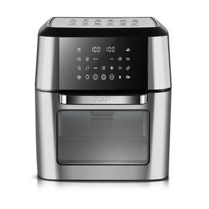 <span class=keywords><strong>Friggitrice</strong></span> <span class=keywords><strong>ad</strong></span> <span class=keywords><strong>Aria</strong></span> 12L 2000W con Touch Screen, Riscaldamento Rapido 80-200°C, Circolazione <span class=keywords><strong>Aria</strong></span> a 360°, Cottura Guidata, Basso Contenuto di Olio, Multifunzione RAF R.5150 - Product Image 1