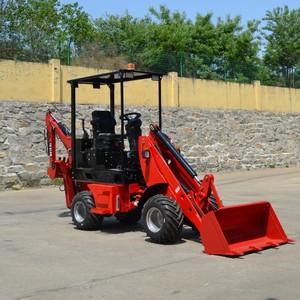 Mini pelle rétrocaveuse Gongwo 4x4 Wz10-08 à prix abordable, tracteur à vendre - Product Image 6