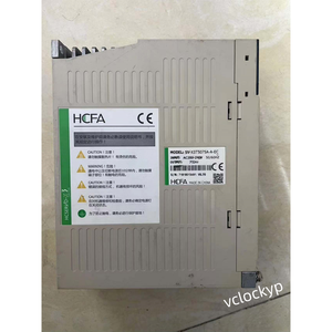 Servomoteur HCFA SV-X3T5075A-A-EC AC200-240V 50/60HZ 750W d'occasion - Product Image 1
