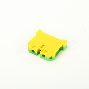 Guan Yang Earth <b>Terminal</b> Block EK1635 2 Pole Yellow Green Industrial Screw Connection Rail Mounted - Product Image 2