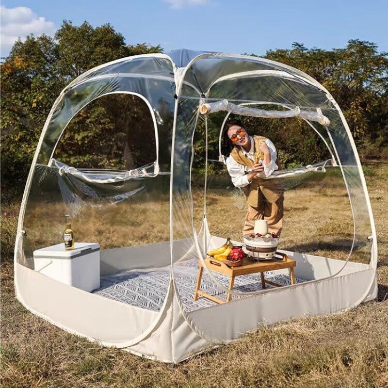 [2-3 personnes Tente étoilée]-[1.8*1.8*1.65m]