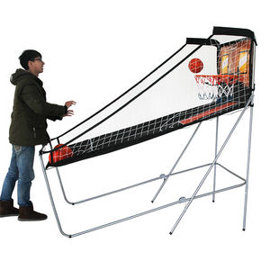 <span class=keywords><strong>Gioco</strong></span> Arcade di Basket Pieghevole a Doppio Canestro con 8 Modalità di <span class=keywords><strong>Gioco</strong></span>, Macchina per Tiri a Canestro - Product Image 6