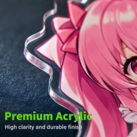RICHSHINING Stylo lumineux LED personnalisé en acrylique pour concert, avec télécommande, pour chanteur