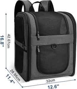 कुत्तों के लिए एपॉलो वॉकर पालतू वाहक बैकपैक ठोस पर्यावरण अनुकूल सुरक्षा कुशन बैक समर्थन 15 किलोग्राम क्षमता यात्रा लंबी पैदल यात्रा यात्रा लंबी पैदल यात्रा यात्रा - Product Image 2