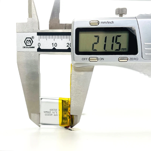 מפעל oem זעיר-מוצק סוללה ליתיום פולימר 602020 <span class=keywords><strong>602025</strong></span> נטענת מוסמך <span class=keywords><strong>200Mah</strong></span> 500-1000 מחזור חיים- - Product Image 2