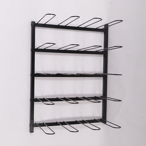 JH-Mech 20 rollos de vinilo de montaje en pared estante de almacenamiento de vinilo organizador de almacenamiento de estante de montaje en pared tienda de muestra soporte de rollo de envoltura de vinilo - Product Image 4