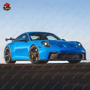 Kit de carrocería GR3 <span class=keywords><strong>RS</strong></span> de alto rendimiento para <span class=keywords><strong>Porsche</strong></span> <span class=keywords><strong>911</strong></span> <span class=keywords><strong>991</strong></span> 992 actualización media fibra de carbono parachoques de coche Spoiler guardabarros capó faldas laterales - Product Image 4