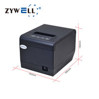 Imprimante thermique en gros, imprimante POS Wifi Android iOS, imprimante de reçus thermiques 80 mm, rouleaux de papier thermique