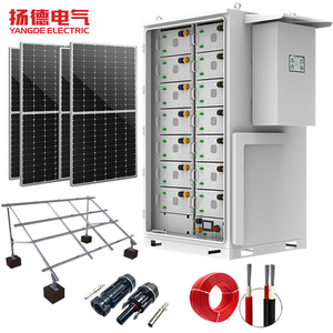 Gabinete de Almacenamiento de Energía Refrigerado por Aire para Exteriores Yangde Electric de 200 kWh con Conexión Híbrida a la Red RS485 y Protección IP54 - Product Image 1