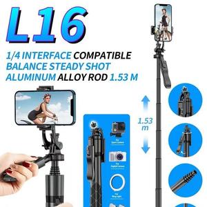 Vente chaude trépied rotatif support Selfie bâton pour téléphone pour <span class=keywords><strong>Tik</strong></span> <span class=keywords><strong>Tok</strong></span> télécommande 3 en 1 Selfie bâton téléphone trépied - Product Image 2