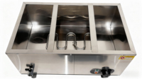 Bain-marie électrique professionnel en acier inoxydable de 6 L pour la restauration, équipement de cuisine de restaurant commercial 2025