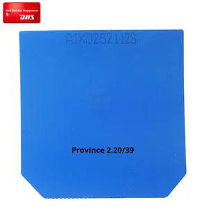 DHS Skyline TG2 professionale blu Tennis da tavolo copertura in gomma spugna attrezzature sportive ad alte prestazioni - Product Image 3