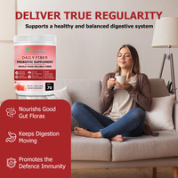 Expédition rapide Poudre de fibres quotidienne adaptée au régime cétogène en bouteille Régule le transit intestinal Supplément prébiotique Renforce l'immunité Poudre