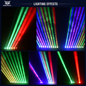 DJ Disco Lights 10x40W 10 mắt 10*40W RGBW dẫn chùm di chuyển đầu ánh sáng cho Câu lạc bộ đêm thanh - Product Image 3