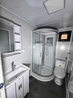 Conteneur Vemos empilable direct en expansion de maison Mini chambre pliante préfabriquée extensible à deux ailes