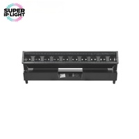 Barre de projecteurs LED mobiles RGBW 0x60W+120x1W, lampe de lavage IP65 avec zoom, stroboscope à pixels, luminaire extérieur étanche