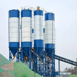 Hot Selling 50 Ton Capacity Modular Vertical Cement Silo for Dry Powder Mortar Producing Plant