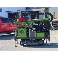 BDM-280JG Foreuse de puits profonds de 280 m sur chenilles, diesel, hydraulique, rotative, portable, pour puits d'eau