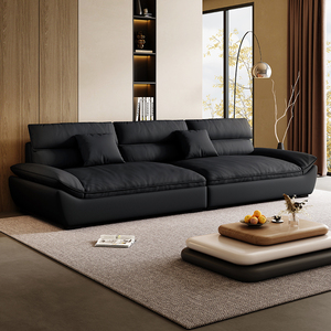 Juego de Sofás de Cuero Genuino para Sala de Estar, <span class=keywords><strong>Muebles</strong></span> de Sala, Sofá, Sillón para Sala de Estar - Product Image 2