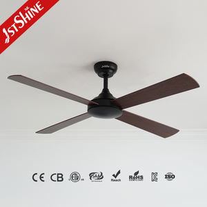 1stshine Ventilateur <span class=keywords><strong>de</strong></span> plafond Simple 4 Baldes Télécommande Ventilateur <span class=keywords><strong>de</strong></span> plafond sans lumière - Product Image 2