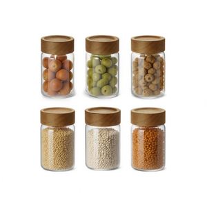 16oz 500ml Eco Friendly Kitchen Food Grade Smell Proof Premium Glass Coffee <b>Jar</b> Swivel Lid Honey Jam <b>Cookie</b> - Product Image 1