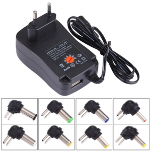 12W tường cắm Power Adapter sạc 3V 4.5V 5V 6V 7.5V 9V 12V đa chức năng USB cung cấp điện có thể điều chỉnh điện áp AC/DC ADAPTER - Product Image 1