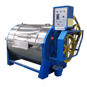 Lave-linge industriel Qianyuejixie 50 kg semi-automatique en acier inoxydable pour blanchisserie d'hôtel - Product Image 4