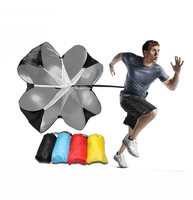 Geschwindigkeitstraining Lauf-Widerstandsfallschirm Fußballtraining Fitnessgerät Geschwindigkeits-Widerstandsfallschirm Physisches Trainingsgerät