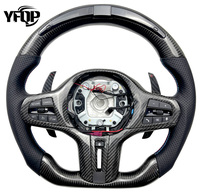 Volant en Fiber de carbone véritable personnalisé pour les modèles BMW G11 G12 G13 G14 G15 G16 G30 G31 G32 F10 G38