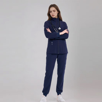 Uniformes Médicos Personalizados con Logotipo, Ropa de Trabajo para Enfermeras, Prendas de Hospital Cómodas, Duraderas y Transpirables, Marca Privada