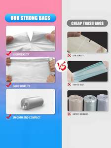 Bolsas de Basura Desechables Multiusos Resistentes a Desgarros de LDPE Huamaohengchun - Product Image 6