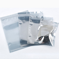 Emballage personnalisé, fermeture à glissière, emballage sous vide, barrière contre l'humidité, protection des puces IC, stockage des circuits imprimés, blindage antistatique, sac ESD