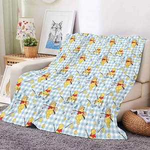 Bon marché, vente en gros, couverture de bébé super douce et confortable pour enfants, ours mignon, dessin animé personnalisé, couvertures en peluche molletonnées - Product Image 5