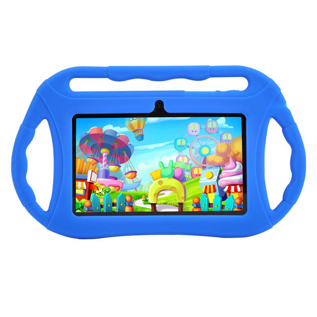 Custom Order 1GB/8GB 2GB/16GB 32GB MTK6735 1024X600 Android 7 Quad Core 7inch Kids Tablet PC Dual Camera Kids Tablet Pc