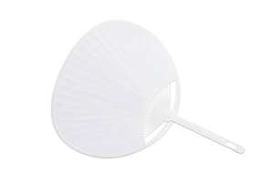 Ventilador plegable con mango de plástico, miniventilador de mano de plástico <span class=keywords><strong>para</strong></span> publicidad, regalos de promoción, precio barato - Product Image 4