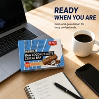 Solución Integral para Barras de Cereal: Gestión de la Salud y Nutrición Dietética, Barra de Granola Saludable, Reemplazo de Comida Vegano