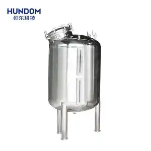 HENGDONG Hot Sale Industrial Stainless Steel Storage Tank Is Used To Lotion Cream Shampoo ETC