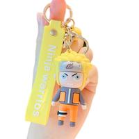 Akatsuki Itachi Sleutelhanger Anime Accessoires Narutos Figuur Telefoon Keten Werk Id-kaart Tas Lanyard Cartoon Pop Vrouwen Sieraden Gift