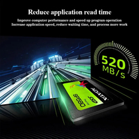ADATA SP580 SSD Unidad interna de estado sólido Disco duro SATA III de 2,5 "240GB 480GB 960GB Max 560 Mb/s Disco duro de escritorio para computadora portátil