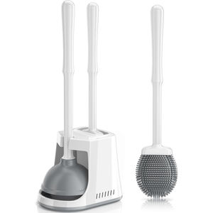 Brosse de nettoyage intelligente à injection automatique par pression avec distributeur de savon pour la vaisselle et le nettoyage de la cuisine - Product Image 1