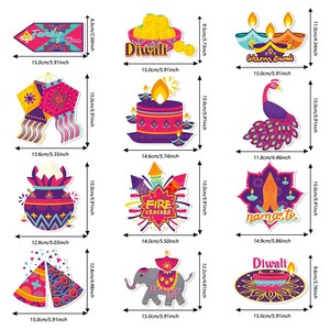 Juego de Artículos de Decoración <span class=keywords><strong>para</strong></span> Fiestas en Interiores y Exteriores, Nuevo y en Oferta, <span class=keywords><strong>para</strong></span> el Festival Diwali - Product Image 2