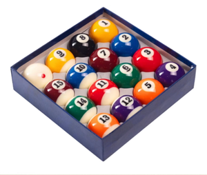 YANMEIYA Bola de Billar de Resina Elegante Diamante Negro Estándar Chino Ocho 8 Bola de Cristal Grande Bola Blanca de Una Sola Cara para Snooker en Oferta - Product Image 4