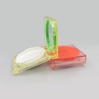 Conteneur de coque en plastique à coussin d'air 15g haut de gamme fond de teint cosmétique personnalisé liquide BB crème CC contenant de crème tampon de poudre tampon