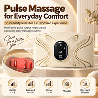 Ceinture de massage abdominale rechargeable à impulsions basse fréquence, masseur de taille pour la relaxation des muscles abdominaux, le remodelage corporel et le fitness à domicile