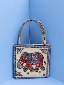 <span class=keywords><strong>Borsa</strong></span> Tote in Tela Jacquard con Coccinella, <span class=keywords><strong>Borsa</strong></span> a Spalla Intrecciata per Donna, per Shopping Quotidiano Casual - Product Image 2