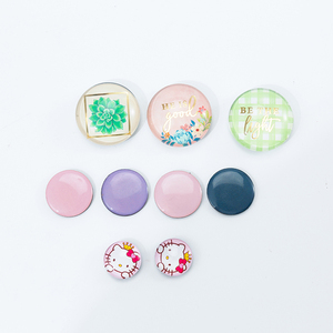Aimant de réfrigérateur rond moderne ZOG personnalisé de haute qualité avec revêtement époxy, idéal pour remercier et exprimer sa gratitude – Vente chaude - Product Image 2