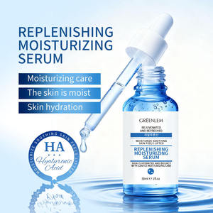 Sérum hydratant à l'acide hyaluronique 72H, hydratation intense, soin du visage bleu pour usage domestique, 30 ml, soin des peaux déshydratées et sèches - Product Image 2