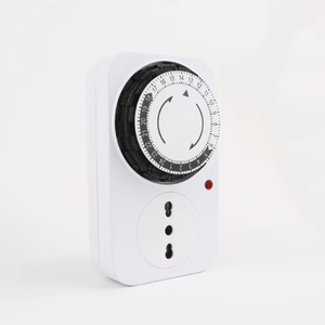 LO Presa 24 Ore di Temporizzazione meccanico Timer Programmabile Interruttore Universale Presa Timer Meccanico Tempo di Famiglia Presa di Controllo - Product Image 4
